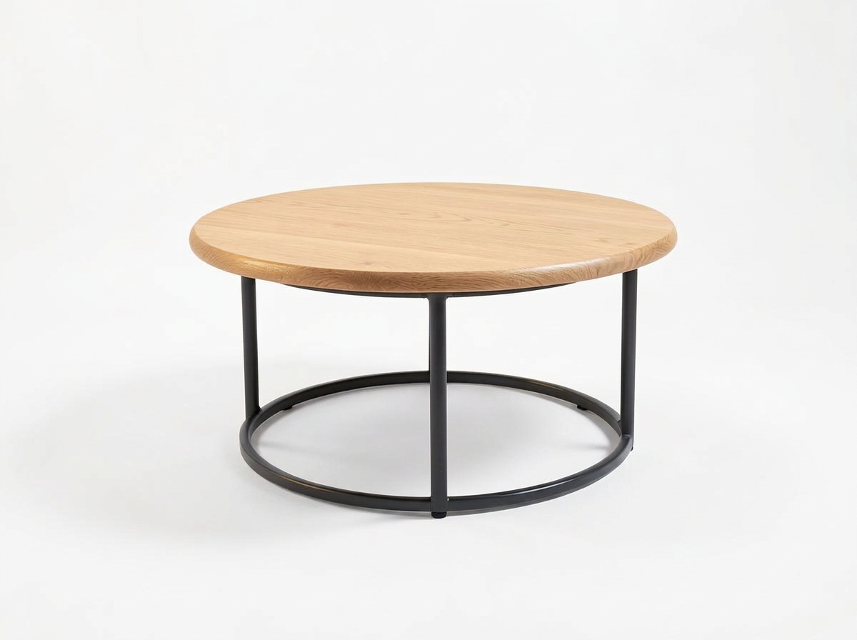 Interliving Couchtisch Ring Eiche