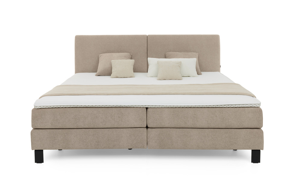 Musterring Elias – Familienbett in Stoff taupe