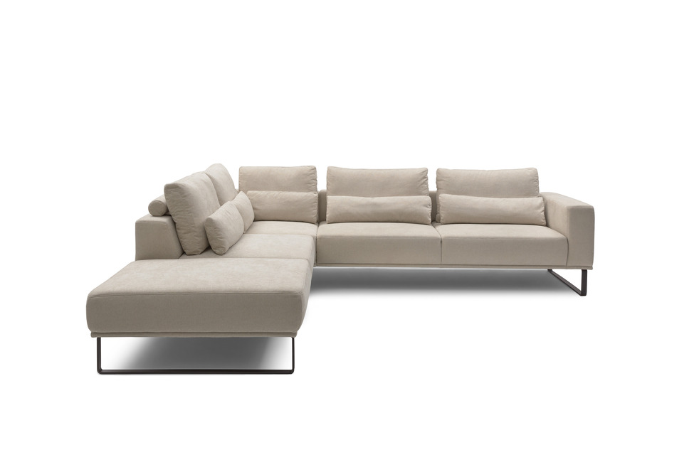 Musterring JustB! PM100 – Ecksofa in Stoff Natur