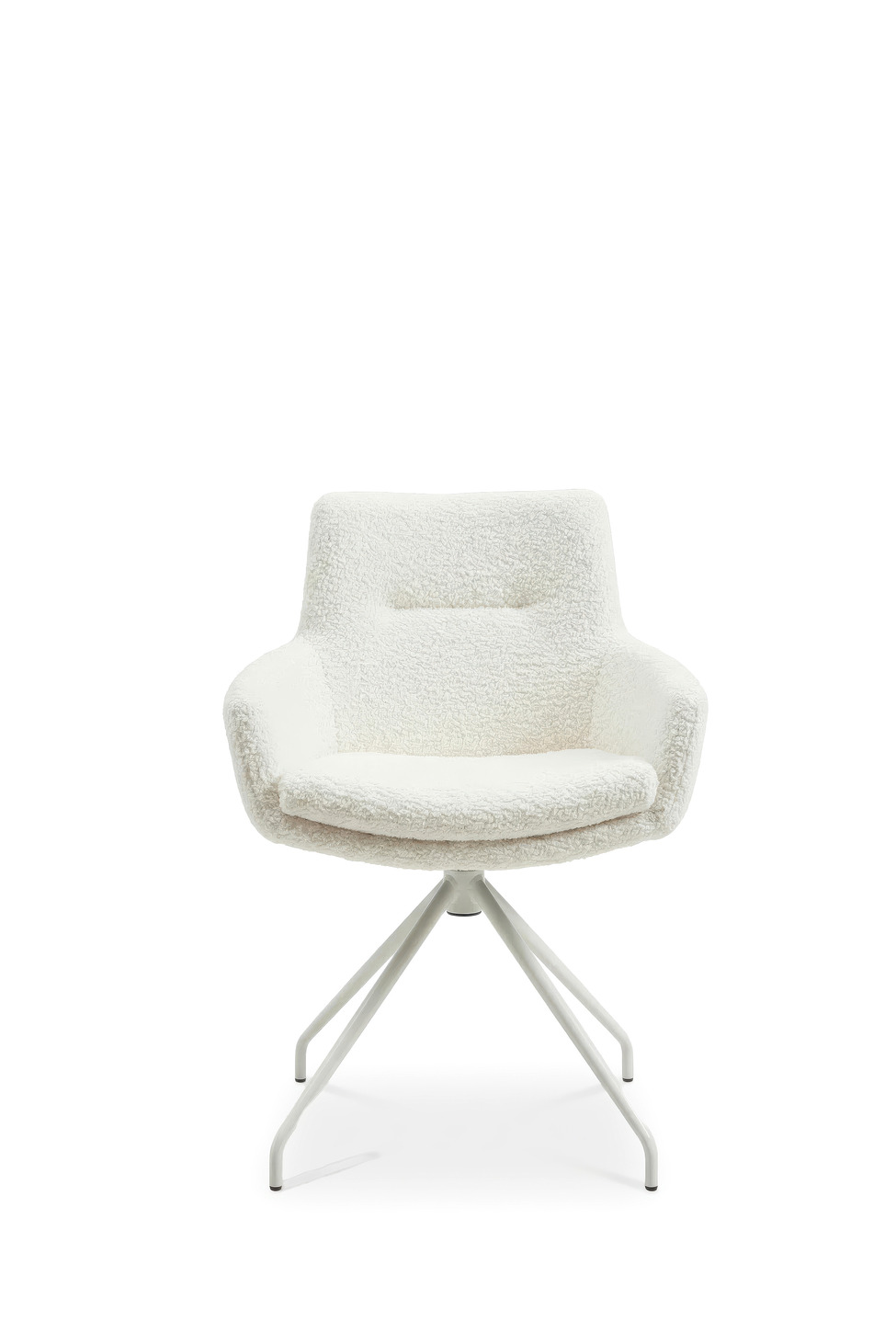 Musterring MR 4010 Stühle – Schalenstuhl in Stoff Shaun white mit Spinnenfuß