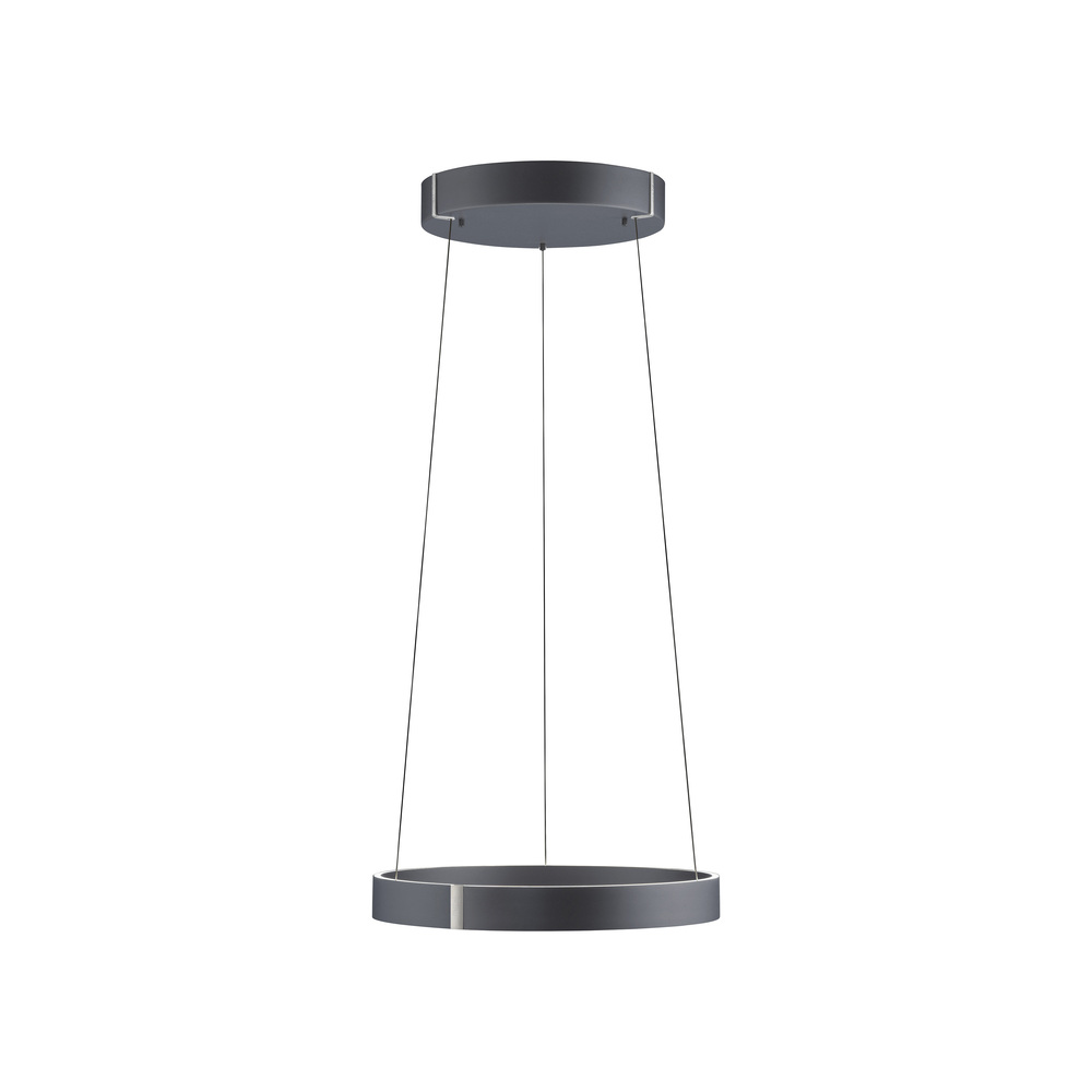 PURE by Neuhaus LED Pendelleuchte PURE E-Clipse mystic grey (grau)