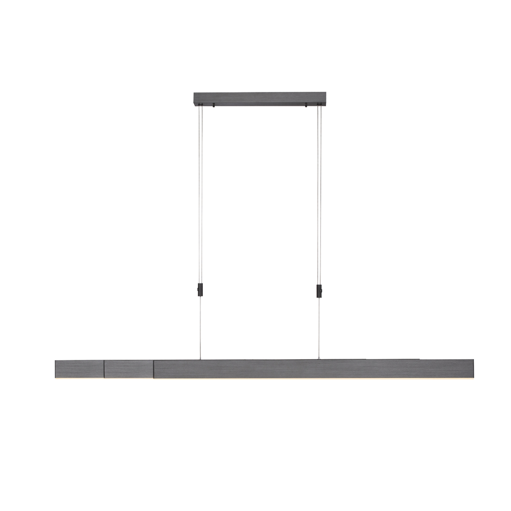 PURE by Neuhaus LED Pendelleuchte PURE Moto e-SLIDE® platin (grau)