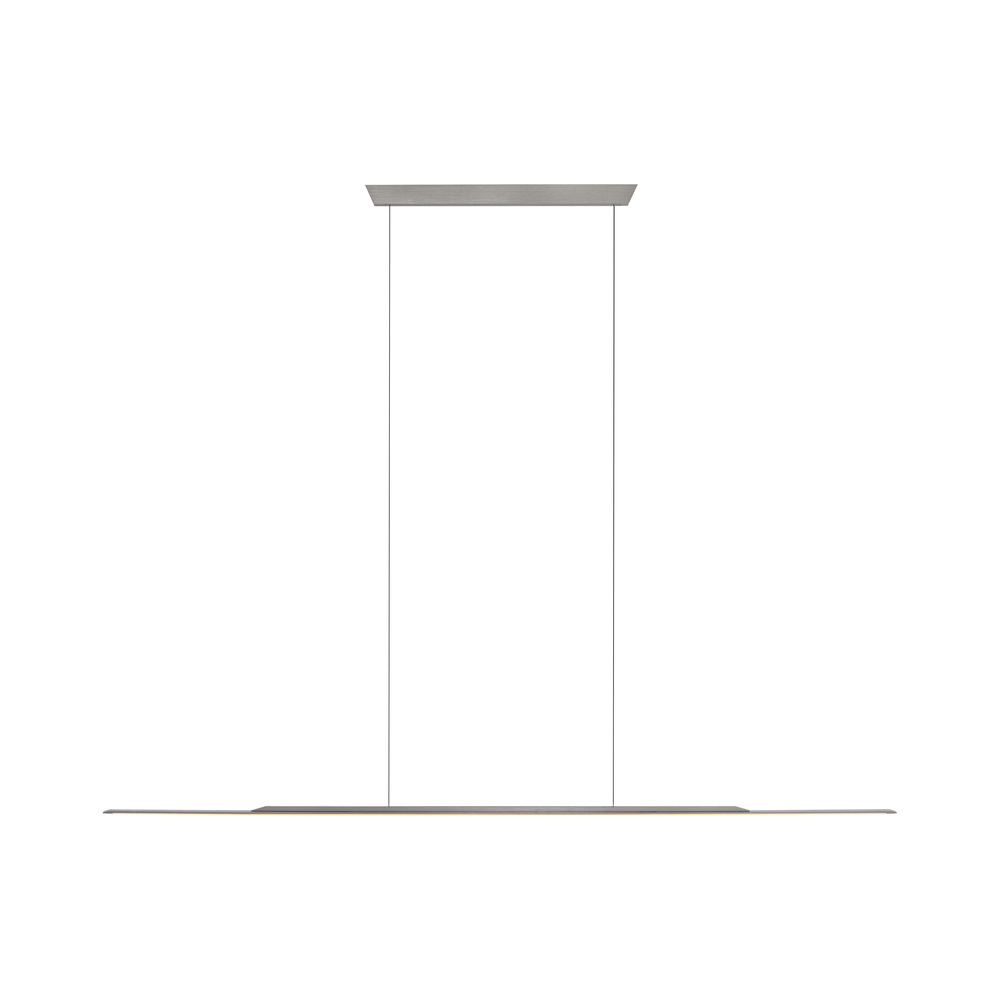 PURE by Neuhaus LED Pendelleuchte PURE Surface, platin (grau) 125x25 höhenverstellbar