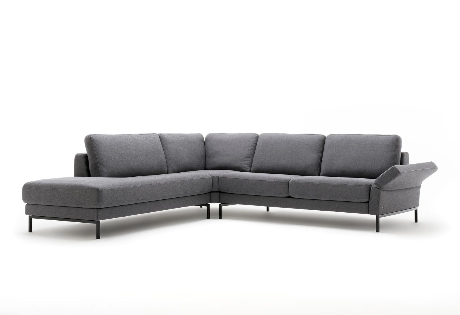 Rolf Benz Ecksofa EGO Graphitgrau