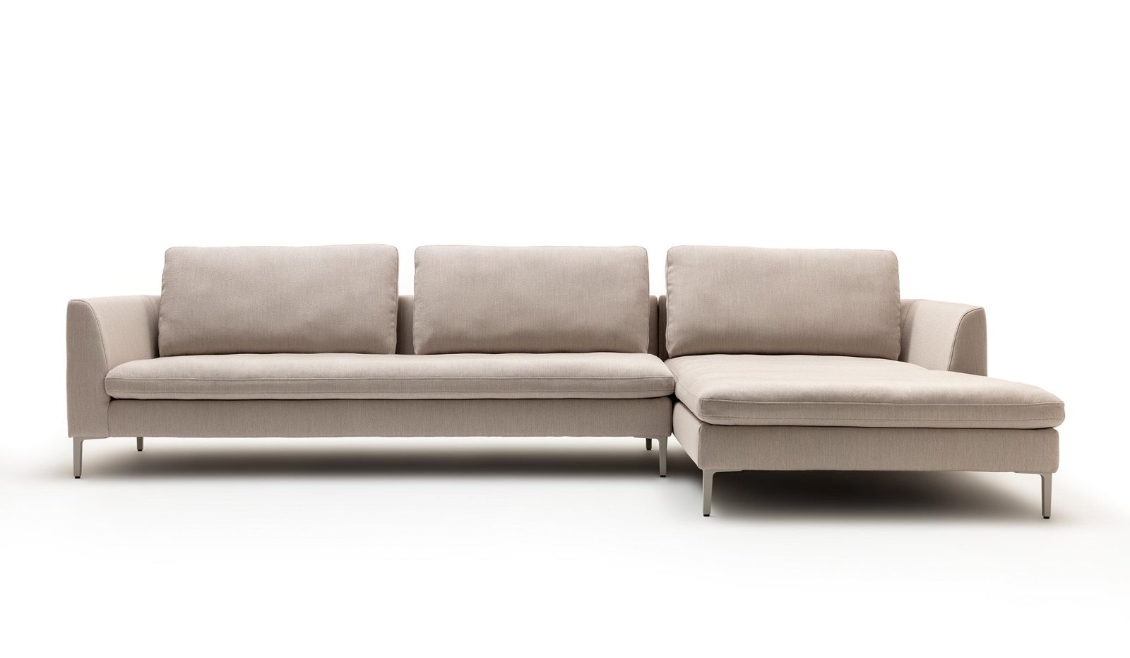 Rolf Benz Sofa MIOKO Seidengrau